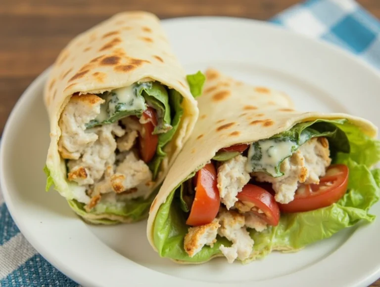 Grilled Chicken Caesar Salad Wrap for a Healthy Meal 6 img 4