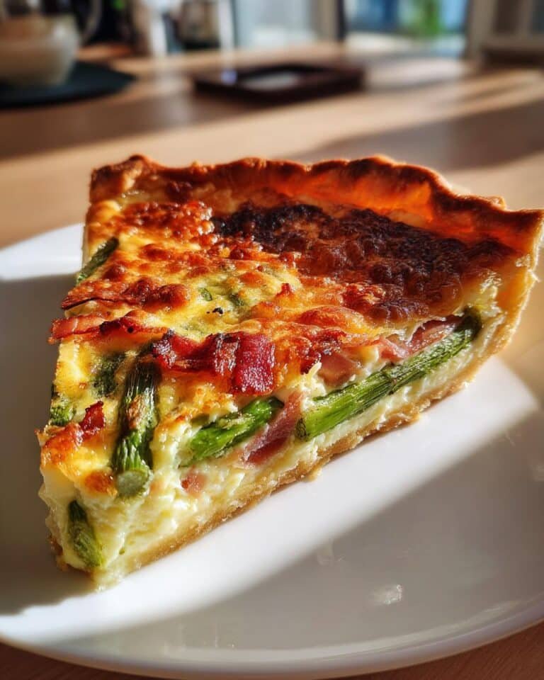 Creamy Asparagus Bacon Quiche Recipe in Just 35 Minutes 20 Asparagus Bacon Quiche