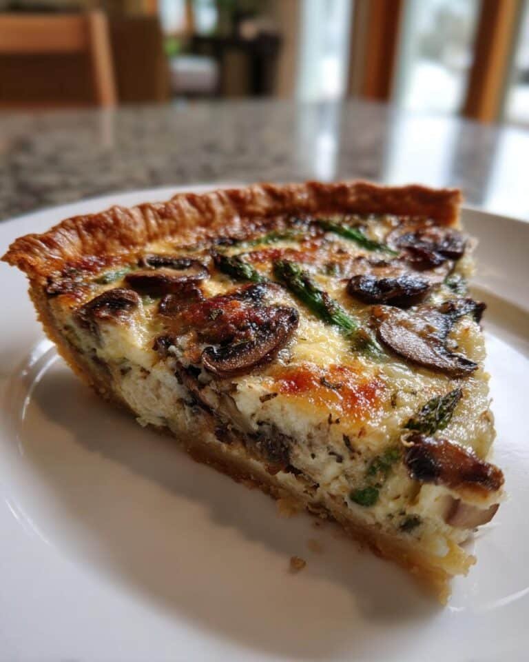 Irresistible Asparagus Mushroom Quiche Recipe in 3 Easy Steps 17 Asparagus Mushroom Quiche