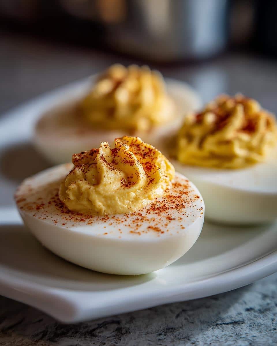 Classic Deviled Eggs - detail 1