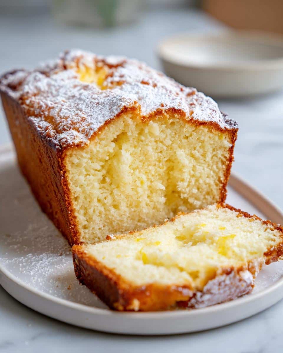 Lemon Cream Cheese Pound Cake - detail 1