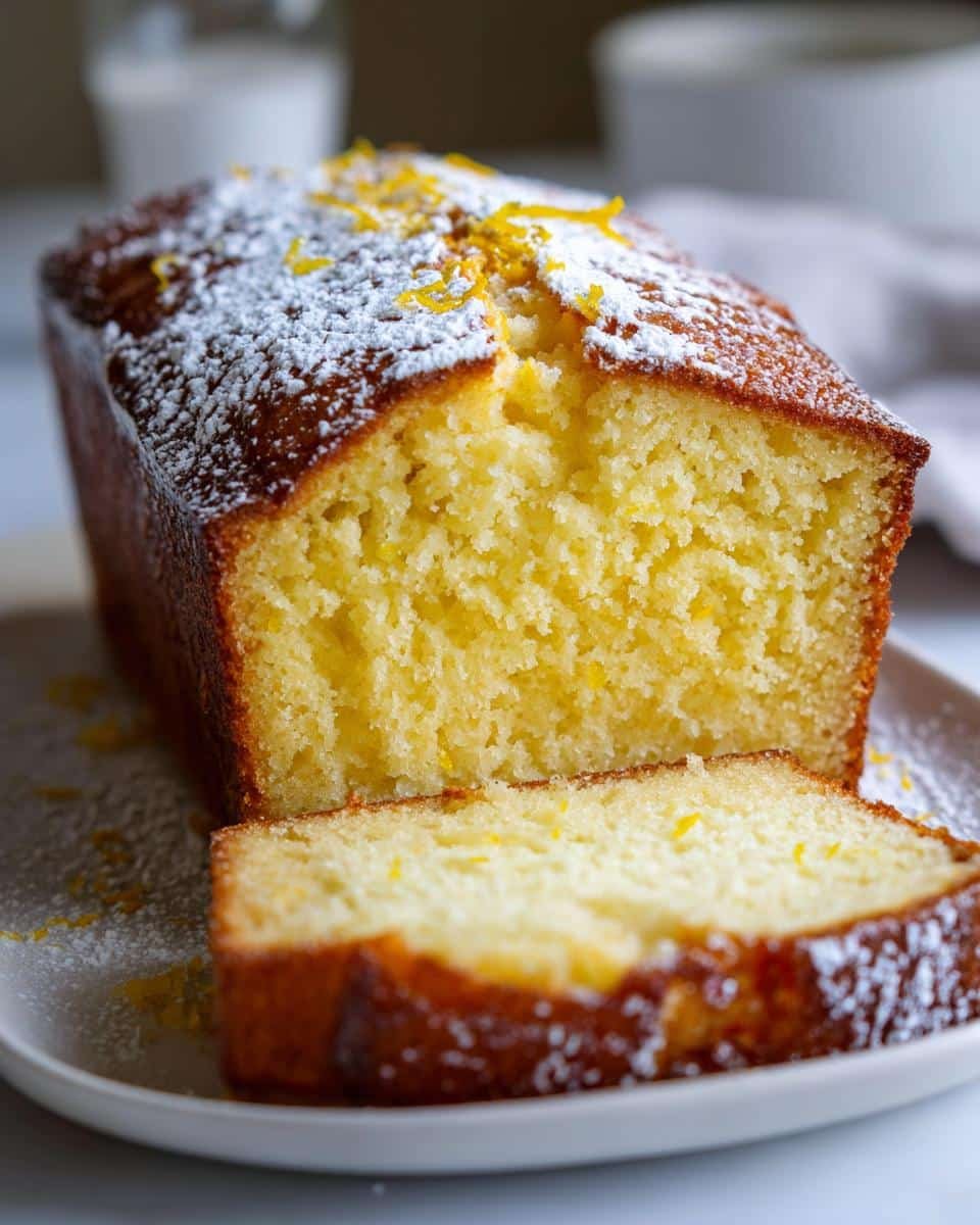 Lemon Cream Cheese Pound Cake - detail 2