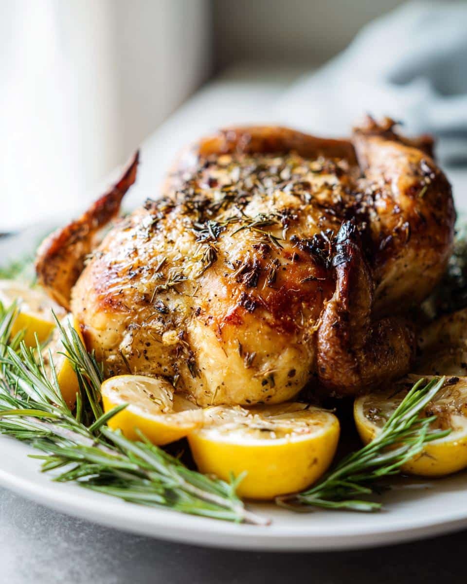 Lemon Herb Roasted Chicken - detail 1