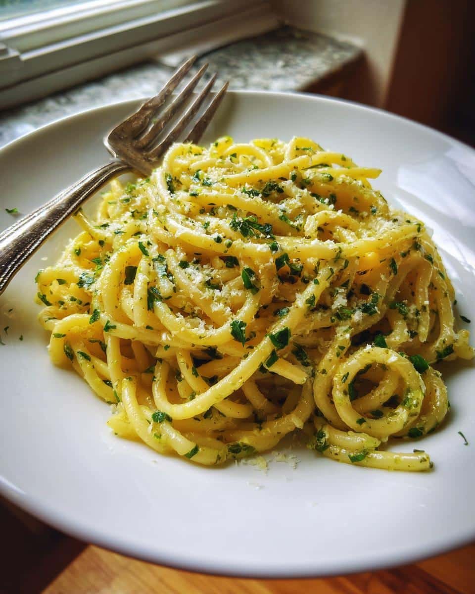 Lemon Spring Pasta - detail 1