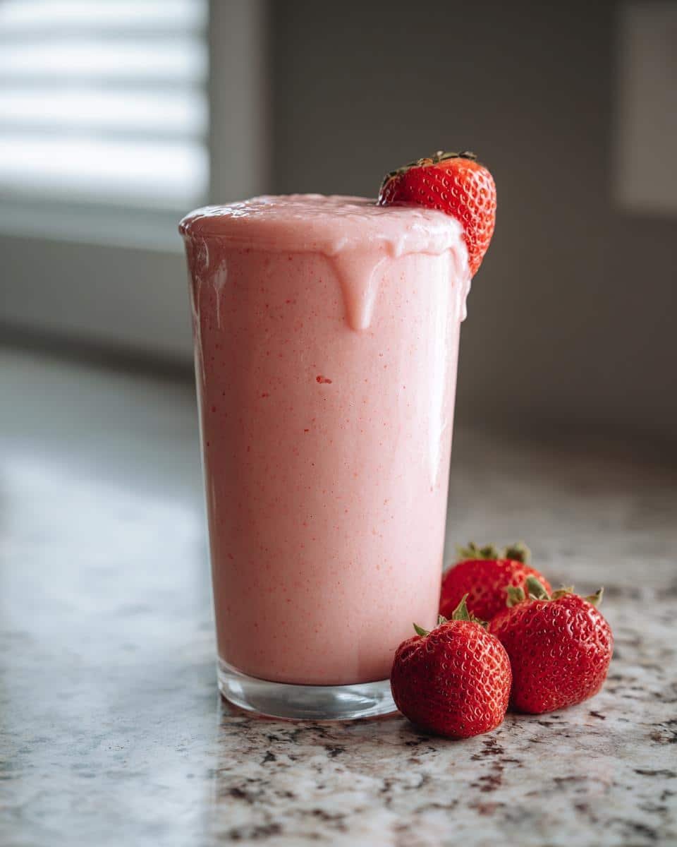 Strawberry Protein Smoothie - detail 2