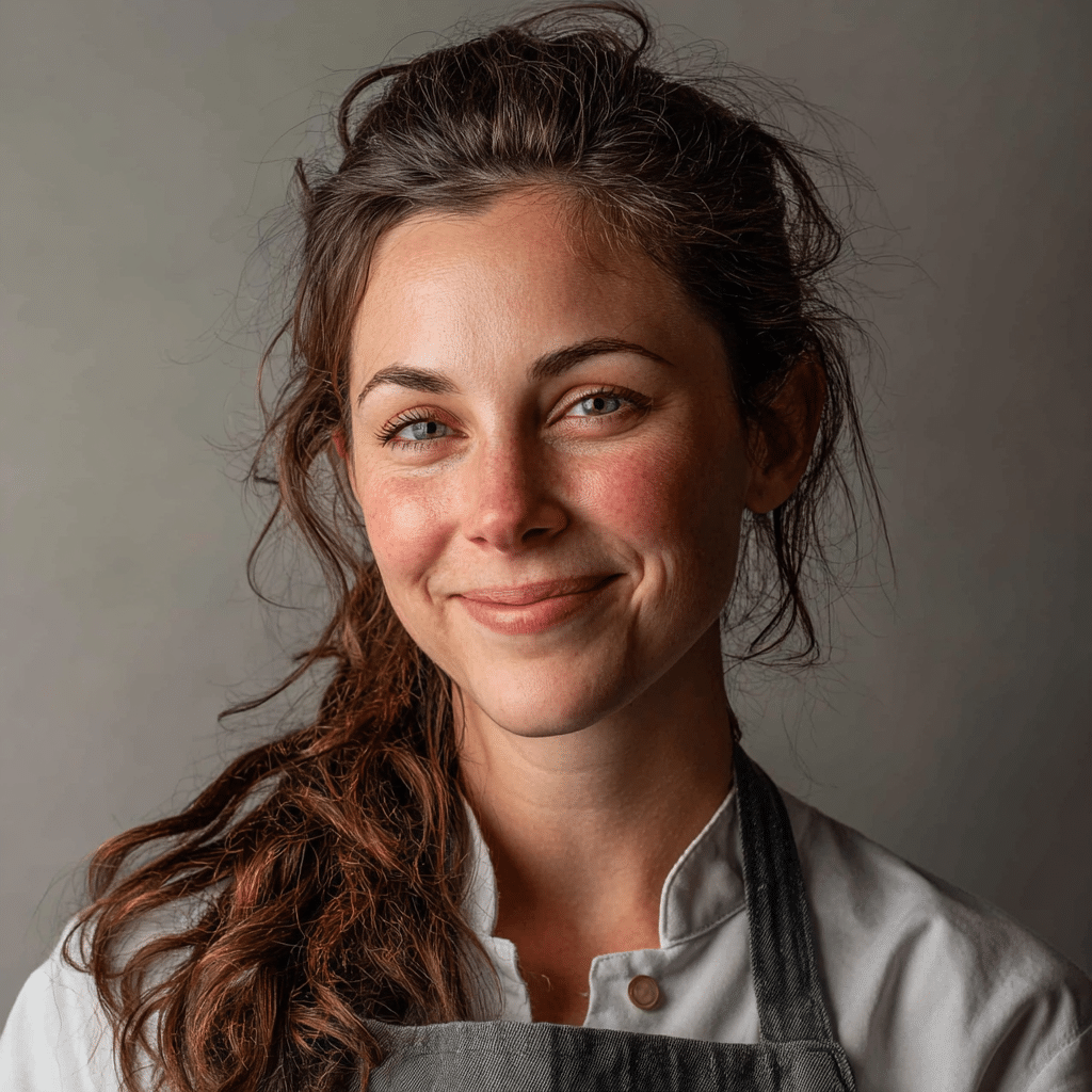 siimo67 a portrait of an attractive female chef wearing her a 74c50758 f98c 40cc 9ef5 bd7253d9682b 0